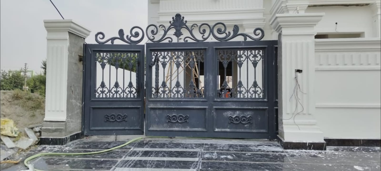 Classic iron gate