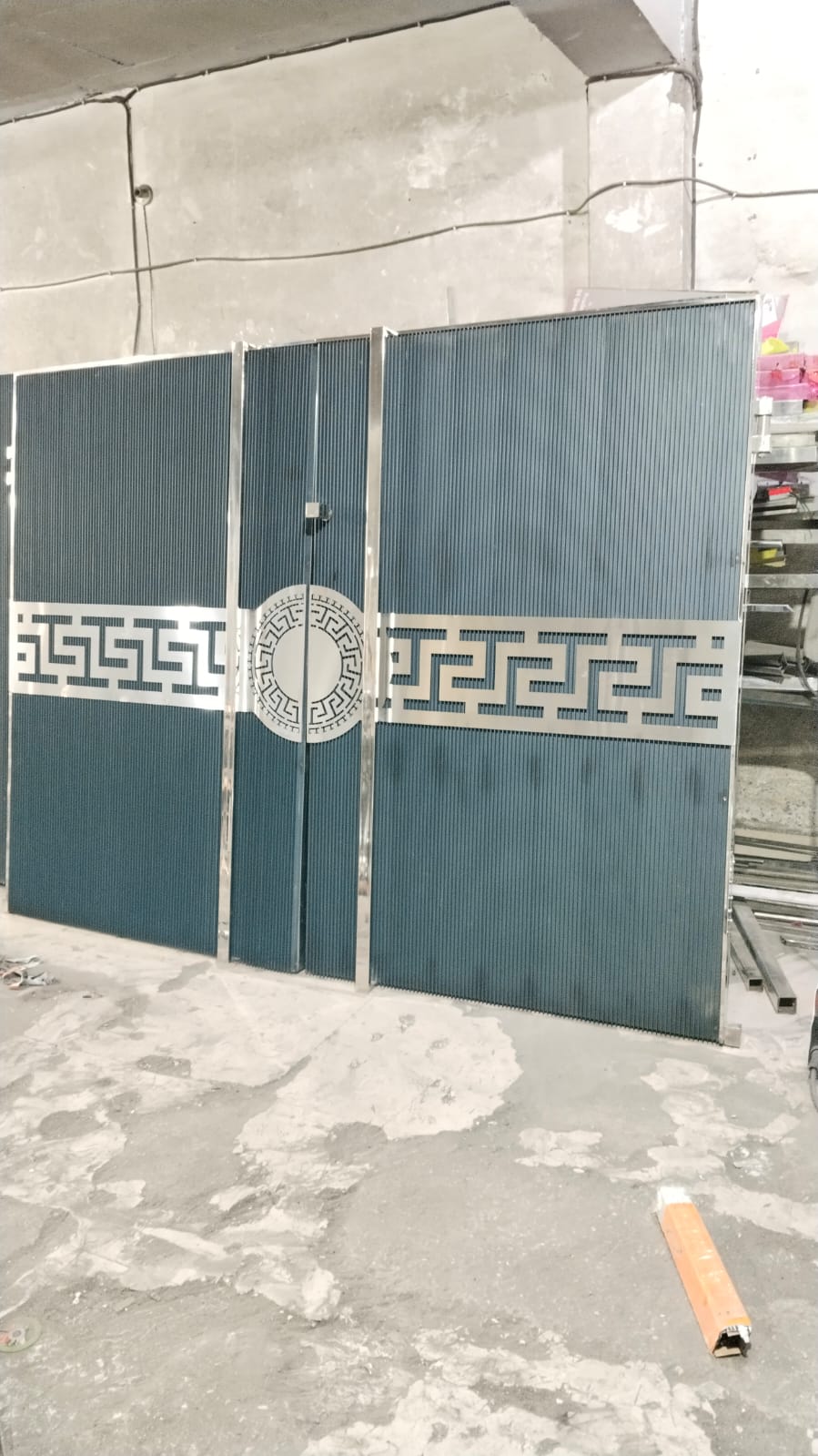 Laser pattern work